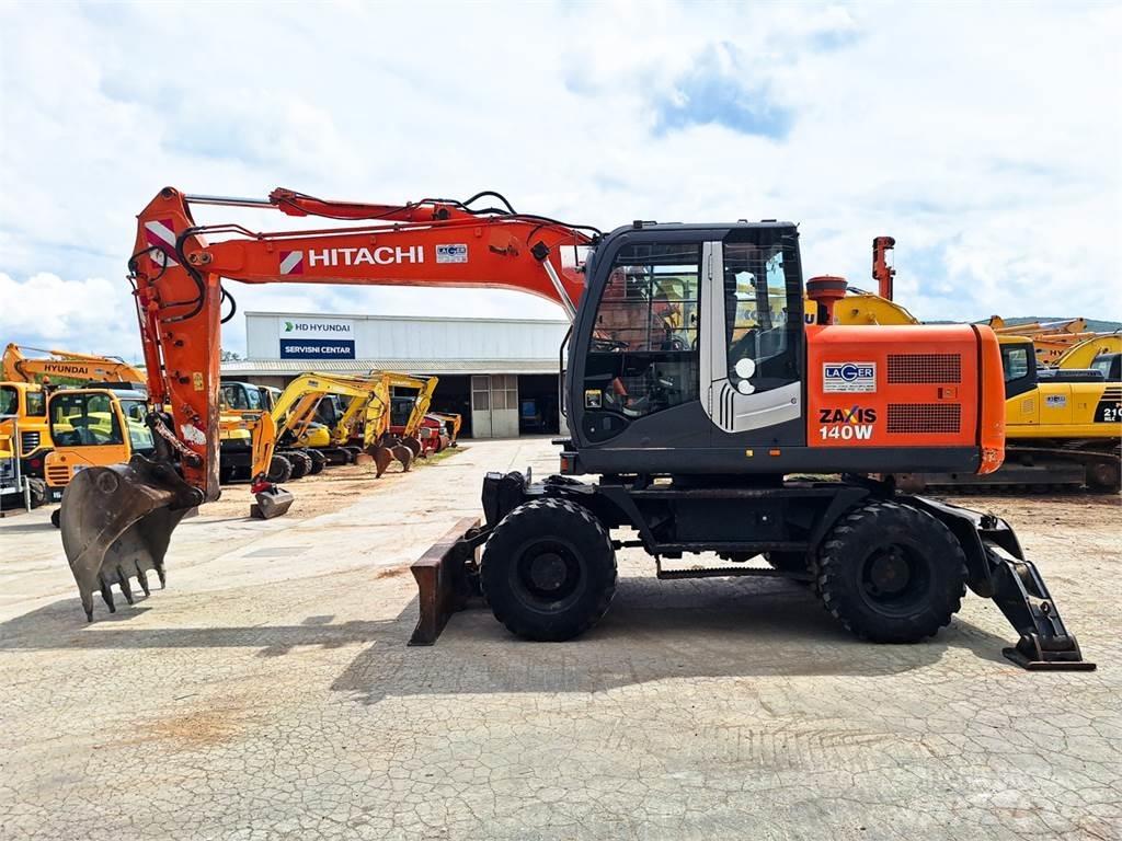 Hitachi ZX140W-3 Ratiniai ekskavatoriai