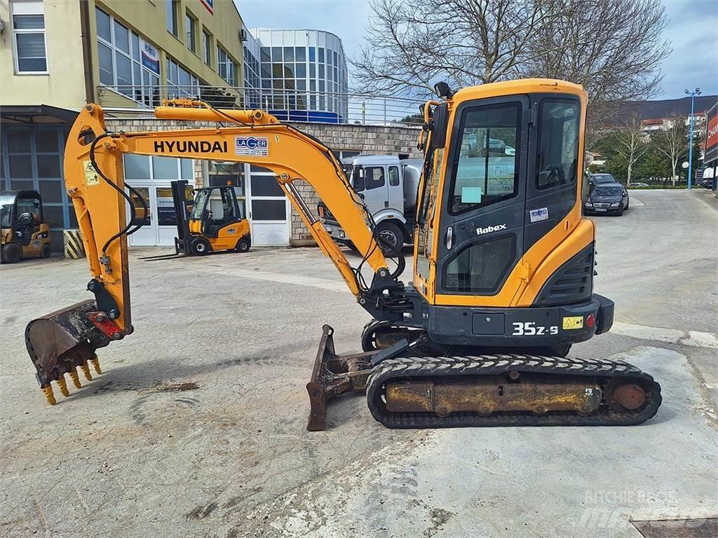 Hyundai 35Z-9 Mini ekskavatoriai < 7 t