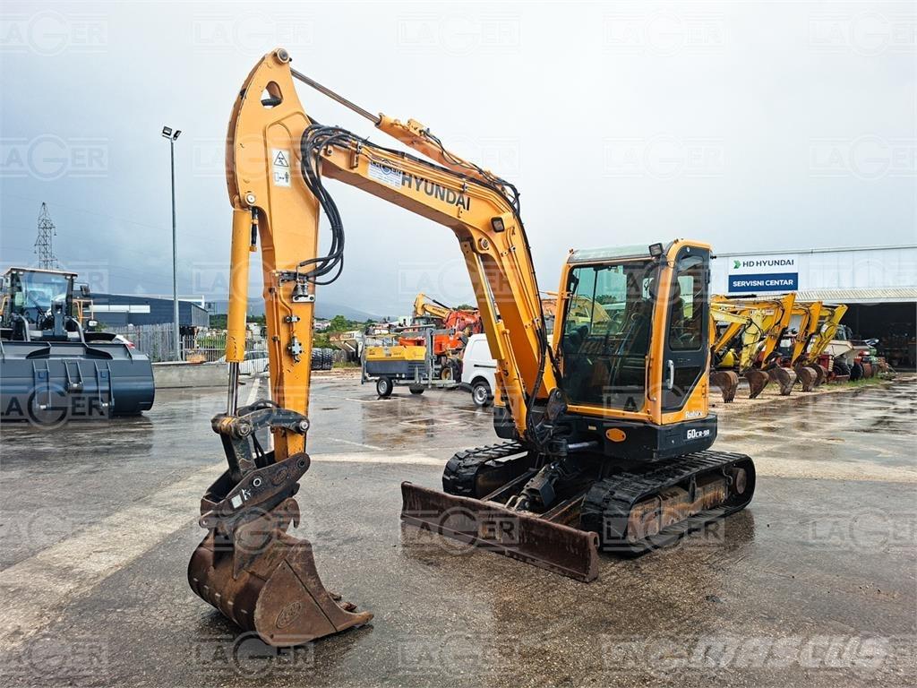 Hyundai 60CR-9A Mini ekskavatoriai < 7 t