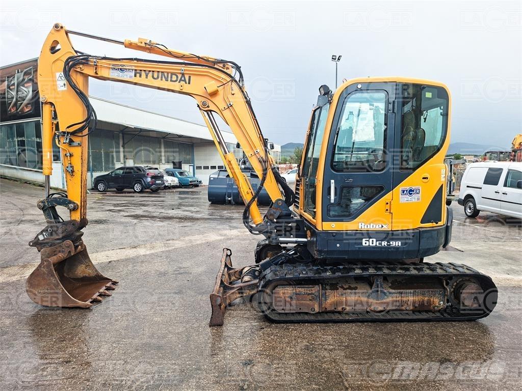 Hyundai 60CR-9A Mini ekskavatoriai < 7 t