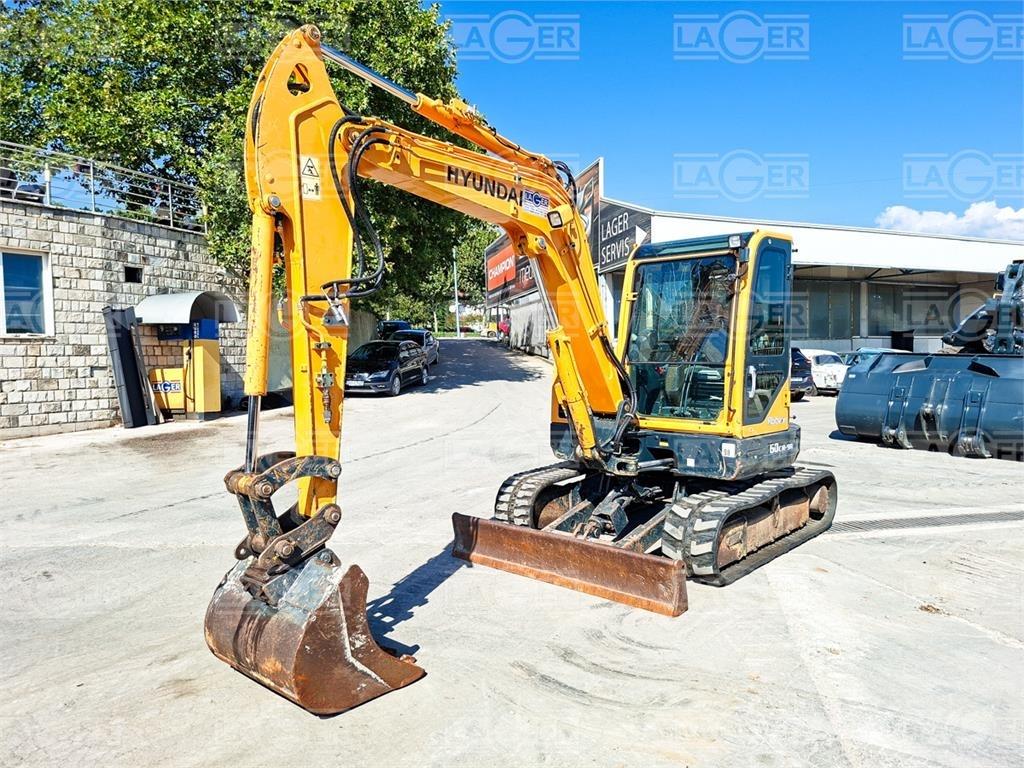 Hyundai 60CR-9A Mini ekskavatoriai < 7 t