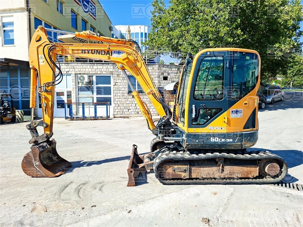 Hyundai 60CR-9A Mini ekskavatoriai < 7 t