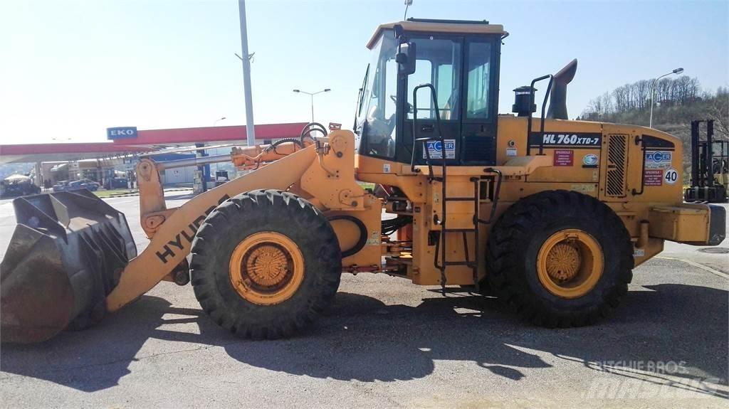 Hyundai HL760XTD-7 Naudoti ratiniai krautuvai