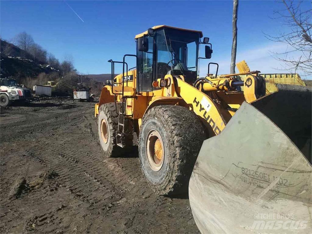 Hyundai HL770-7 Naudoti ratiniai krautuvai