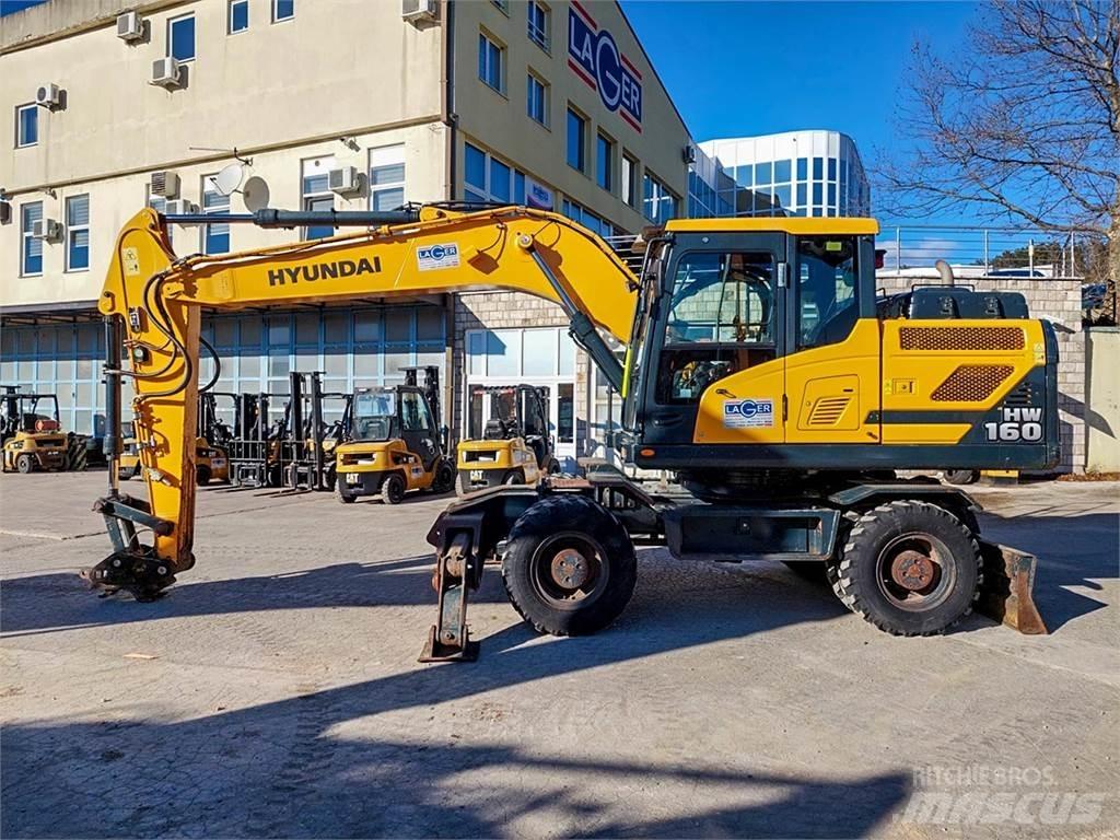 Hyundai HW160 Ratiniai ekskavatoriai