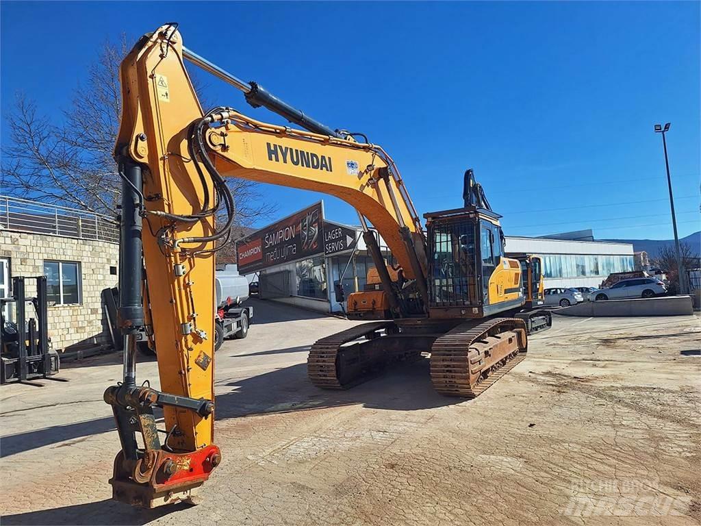 Hyundai HX300NL Vikšriniai ekskavatoriai