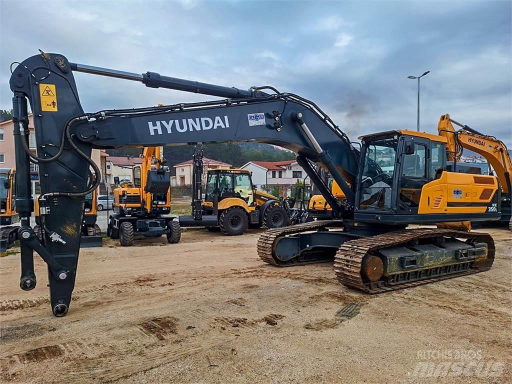 Hyundai HX350L Vikšriniai ekskavatoriai