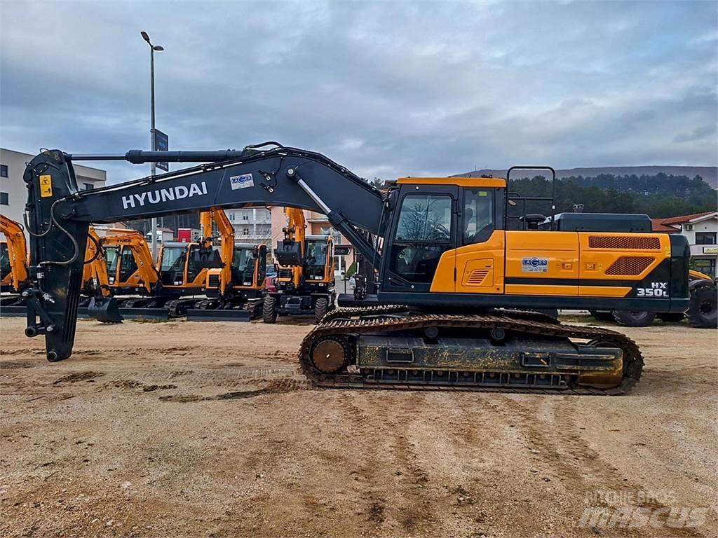 Hyundai HX350L Vikšriniai ekskavatoriai
