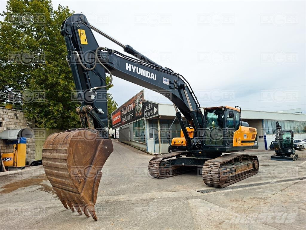 Hyundai HX350L Vikšriniai ekskavatoriai