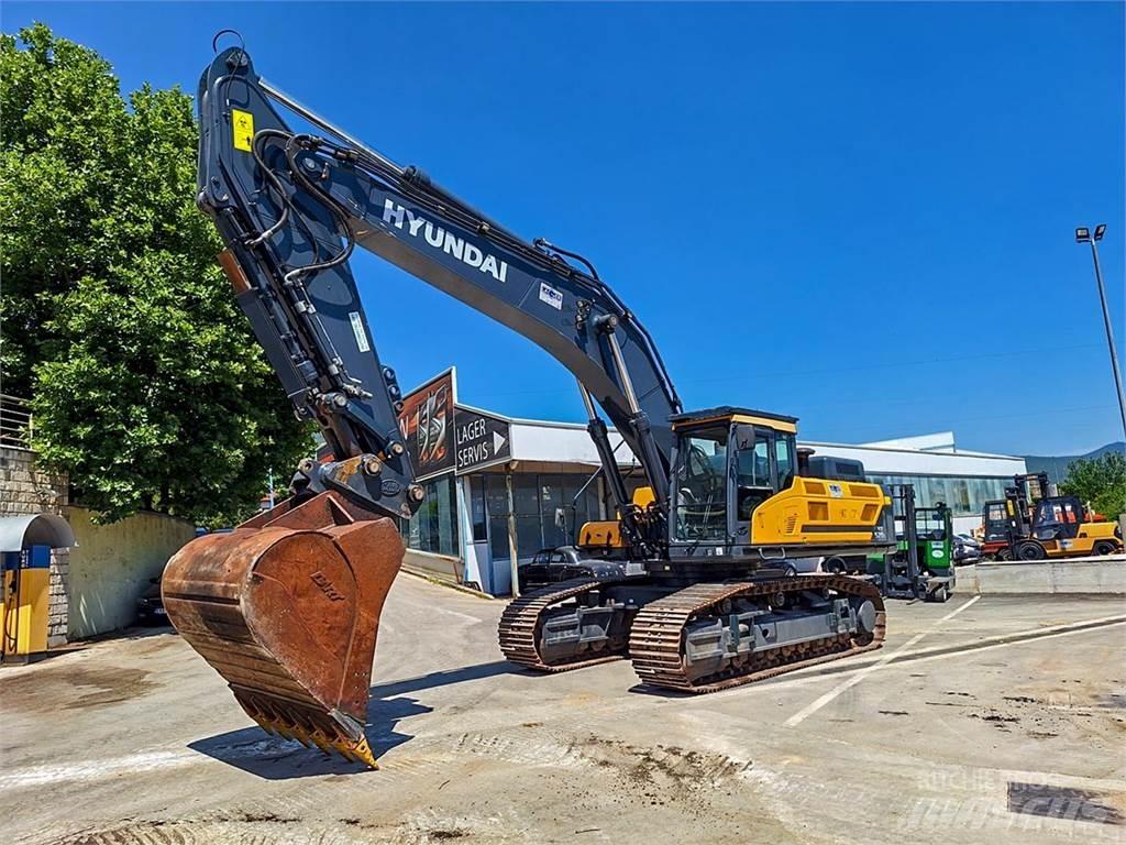 Hyundai HX520L Vikšriniai ekskavatoriai