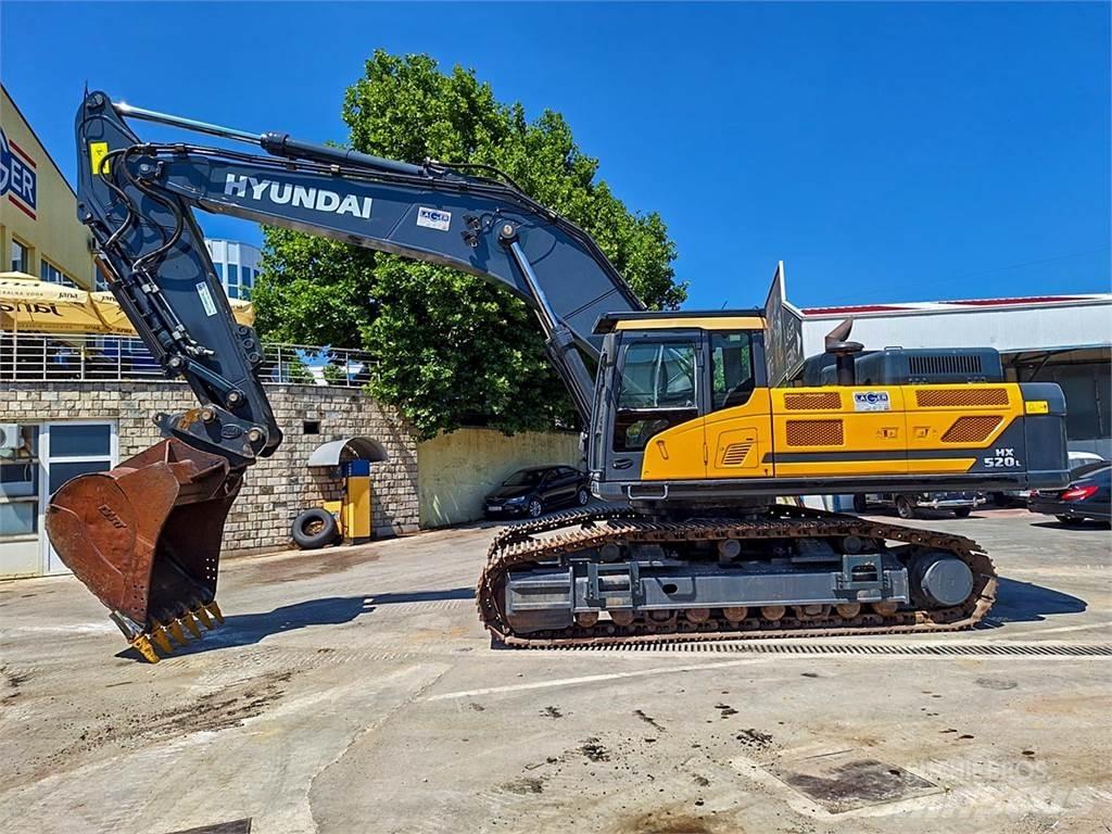 Hyundai HX520L Vikšriniai ekskavatoriai