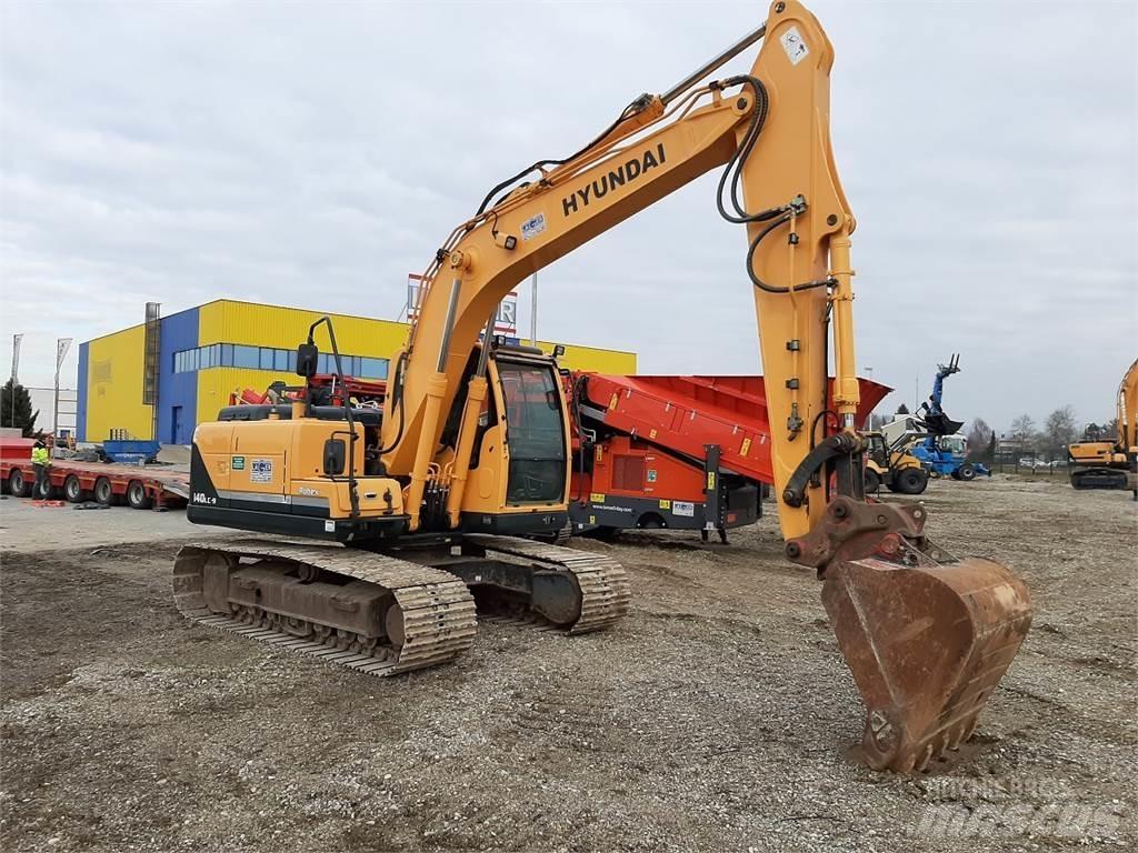 Hyundai R140LC-9 Vikšriniai ekskavatoriai