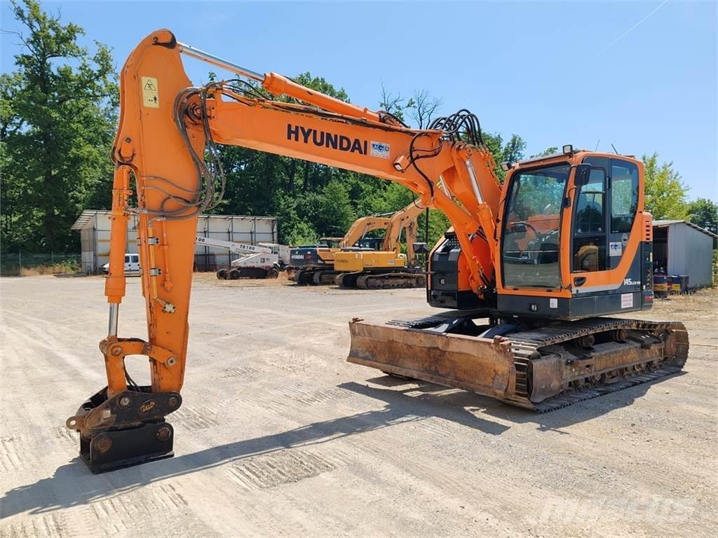 Hyundai R145LCR-9A Vikšriniai ekskavatoriai