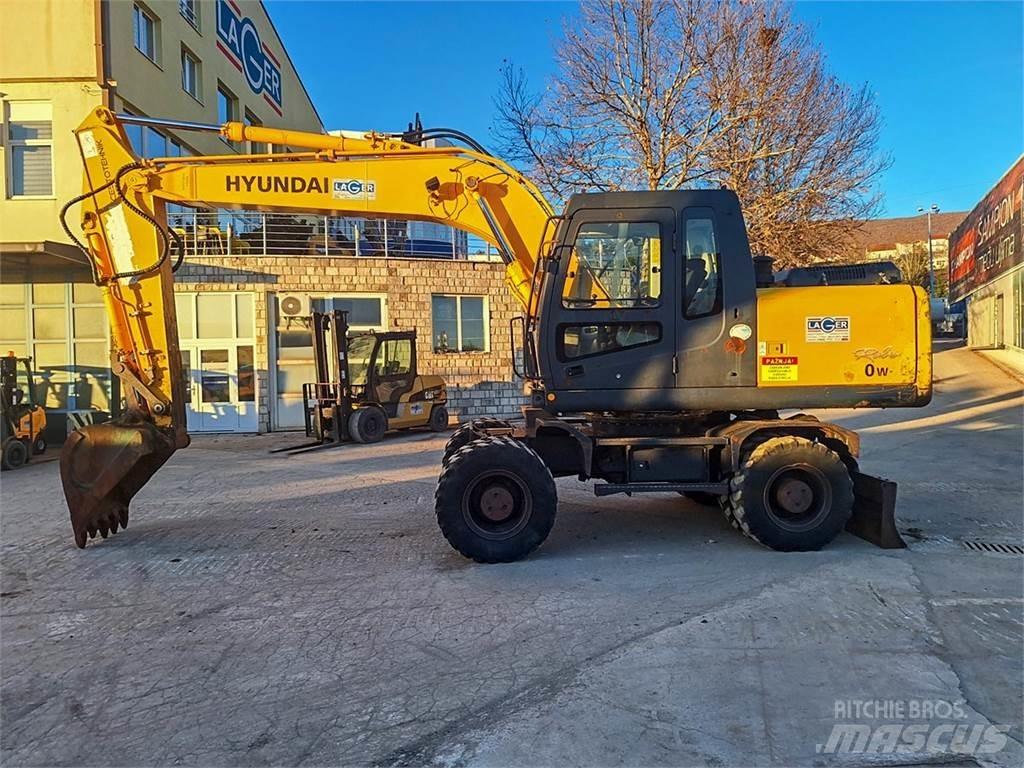 Hyundai R170W-7A Ratiniai ekskavatoriai