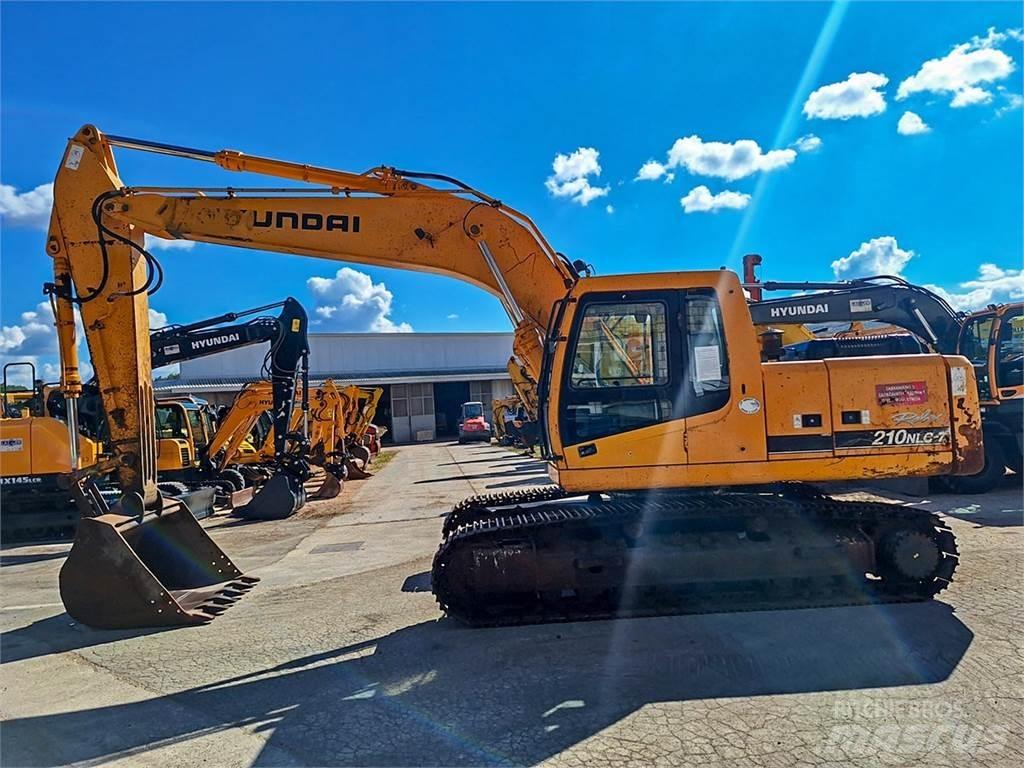 Hyundai R210NLC-7 Vikšriniai ekskavatoriai