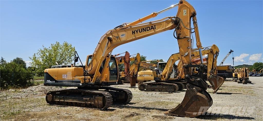 Hyundai R210NLC-9 Vikšriniai ekskavatoriai