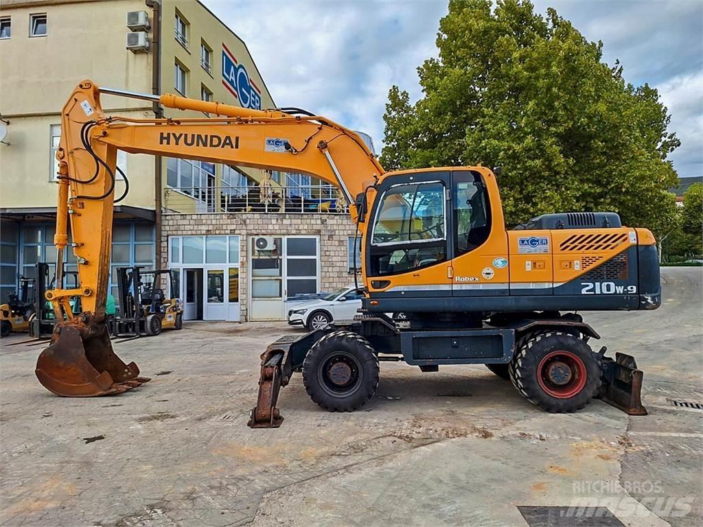 Hyundai R210W-9 Ratiniai ekskavatoriai