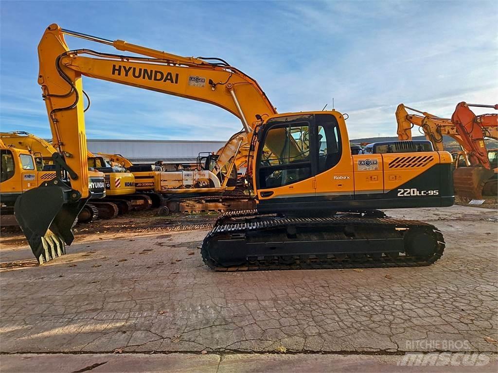 Hyundai R220LC-9S Vikšriniai ekskavatoriai