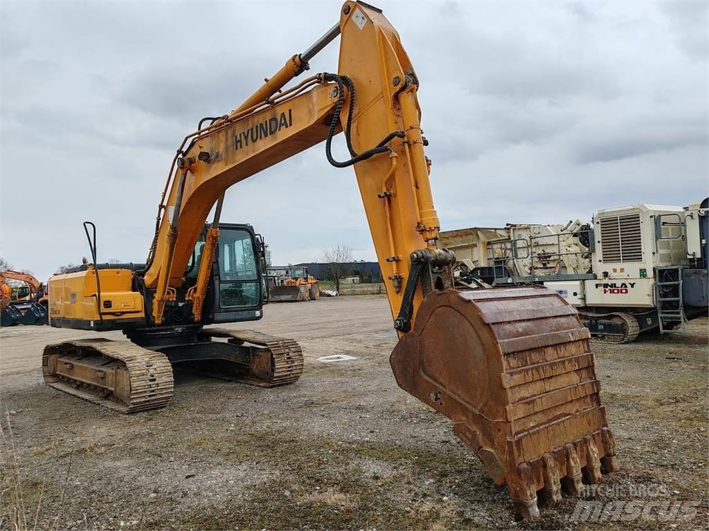 Hyundai R250NLC-7A Vikšriniai ekskavatoriai