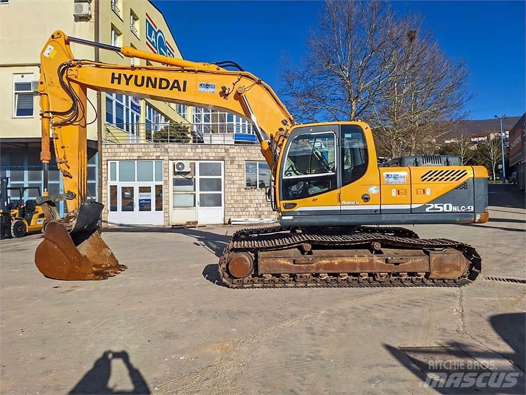 Hyundai R250NLC-9 Vikšriniai ekskavatoriai