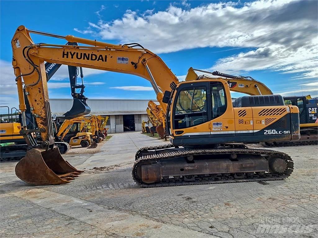 Hyundai R260LC-9A Vikšriniai ekskavatoriai