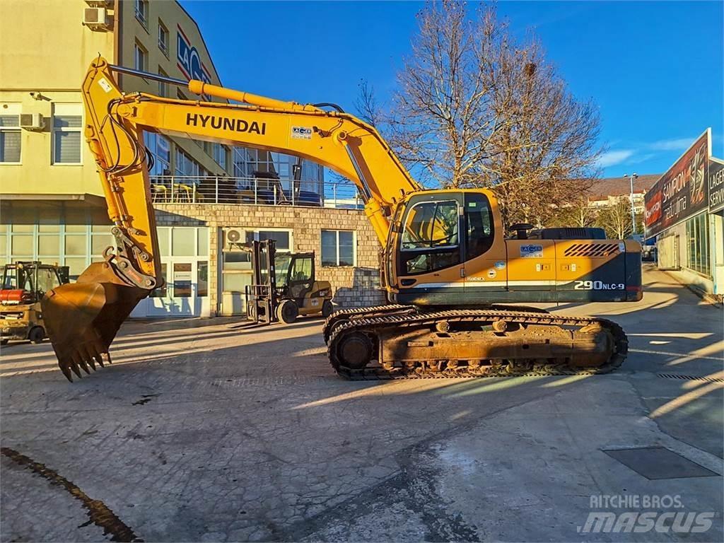Hyundai R290LC-9 Vikšriniai ekskavatoriai
