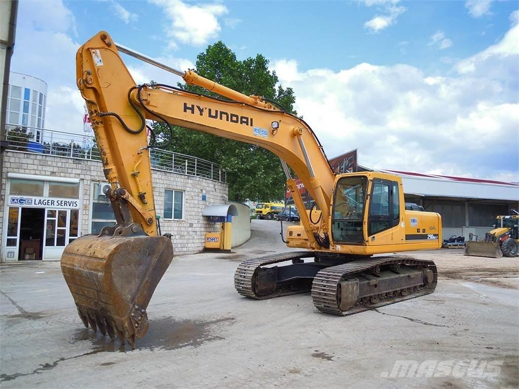 Hyundai R290NLC-7 Vikšriniai ekskavatoriai