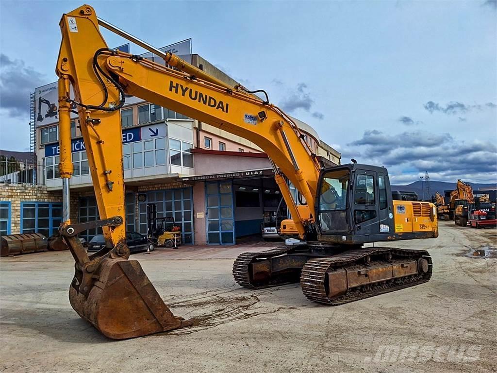 Hyundai R320NLC-7A Vikšriniai ekskavatoriai