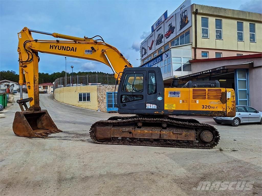 Hyundai R320NLC-7A Vikšriniai ekskavatoriai