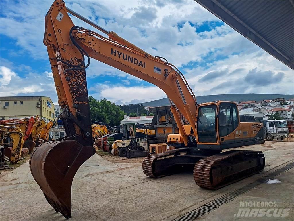 Hyundai R330LC-9 Vikšriniai ekskavatoriai