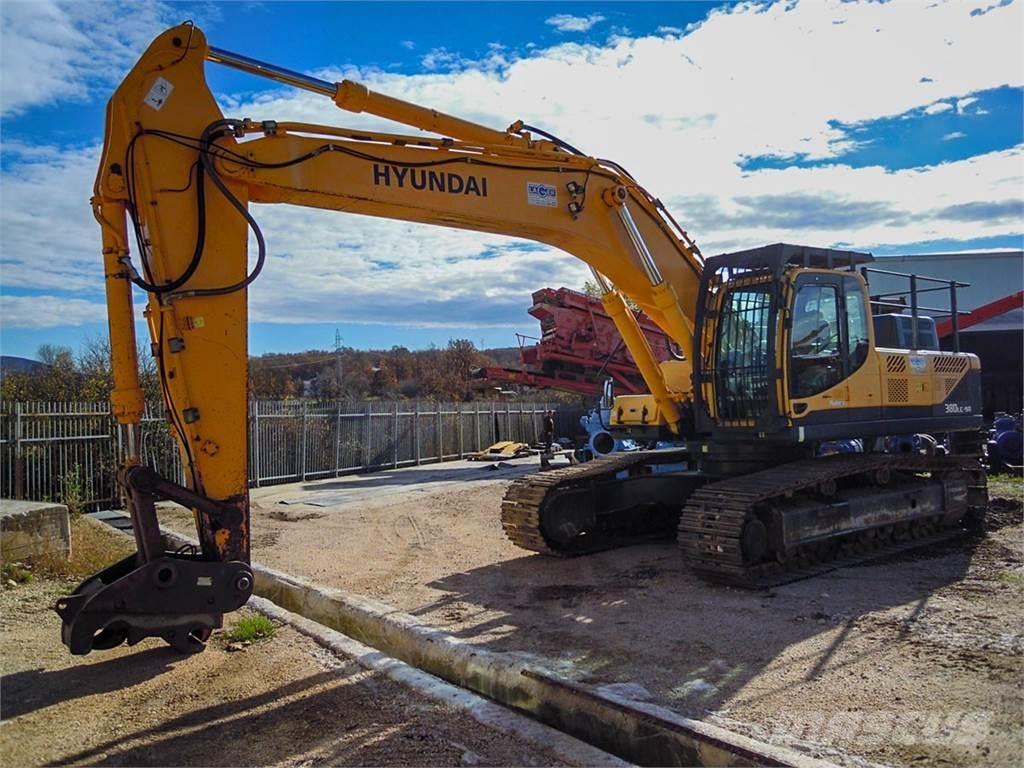 Hyundai R380LC-9A Vikšriniai ekskavatoriai