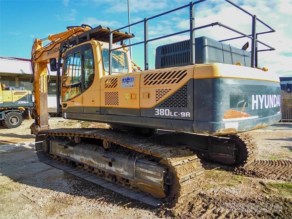 Hyundai R380LC-9A Vikšriniai ekskavatoriai