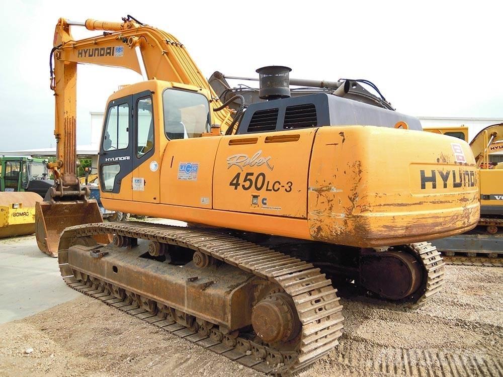 Hyundai R450LC-3 Vikšriniai ekskavatoriai