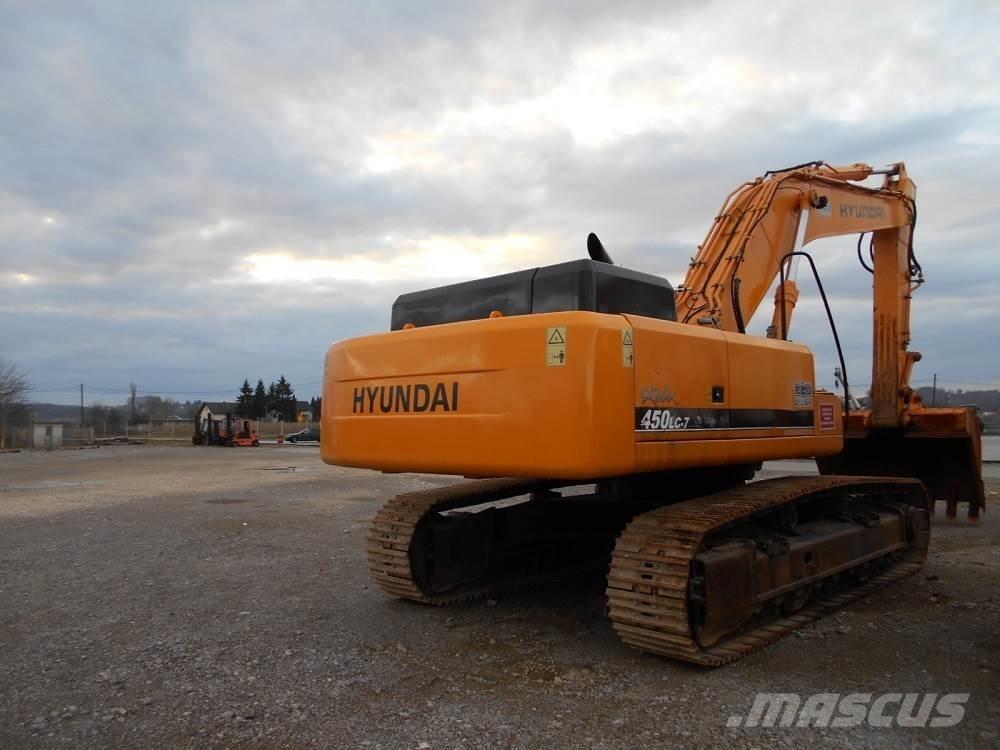 Hyundai R450LC-7 Vikšriniai ekskavatoriai