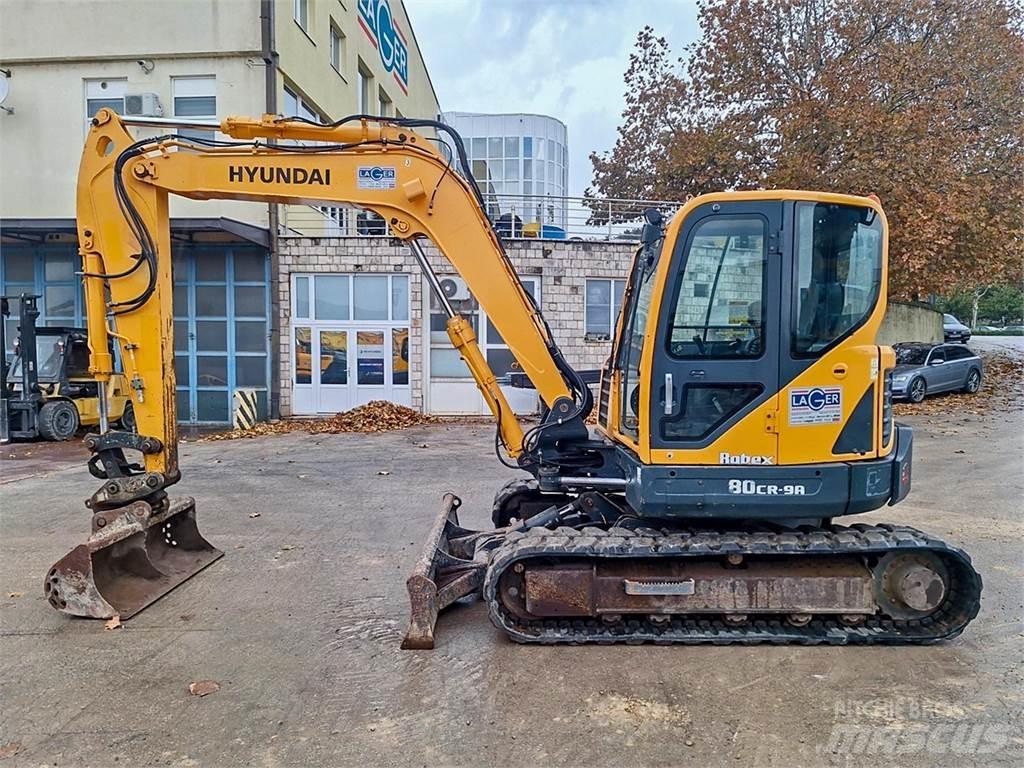 Hyundai R80CR-9A Mini ekskavatoriai < 7 t