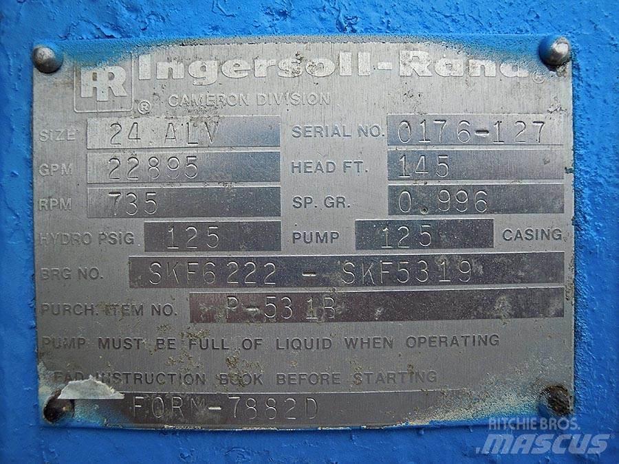 Ingersoll Rand 24 ALV Vandens siurbliai