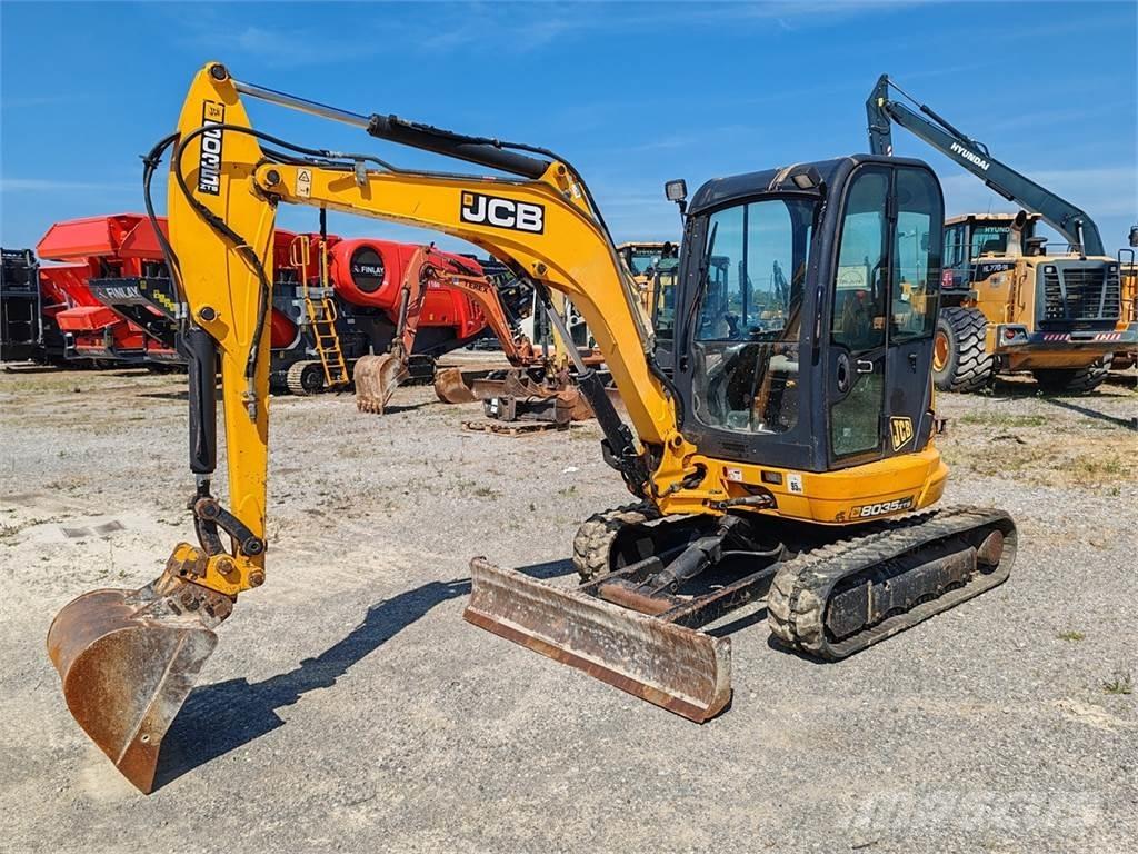 JCB 8035 ZTS Mini ekskavatoriai < 7 t
