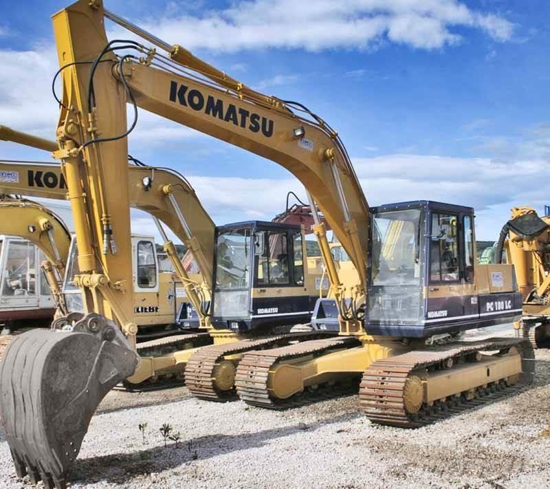 Komatsu PC180LC-3 Vikšriniai ekskavatoriai
