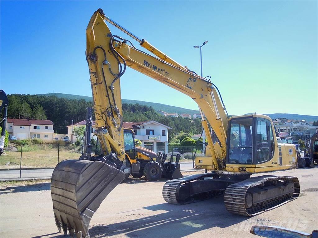 Komatsu PC210LC-6K Vikšriniai ekskavatoriai