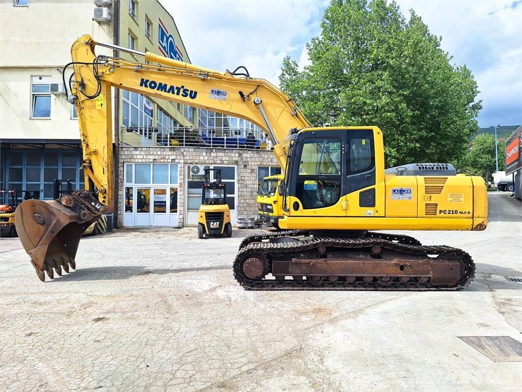 Komatsu PC210NLC-8 Vikšriniai ekskavatoriai