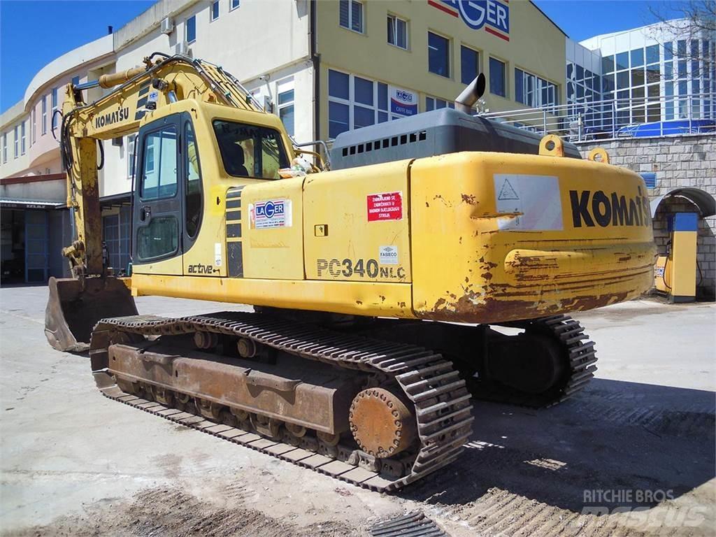 Komatsu PC340NLC-6K Vikšriniai ekskavatoriai