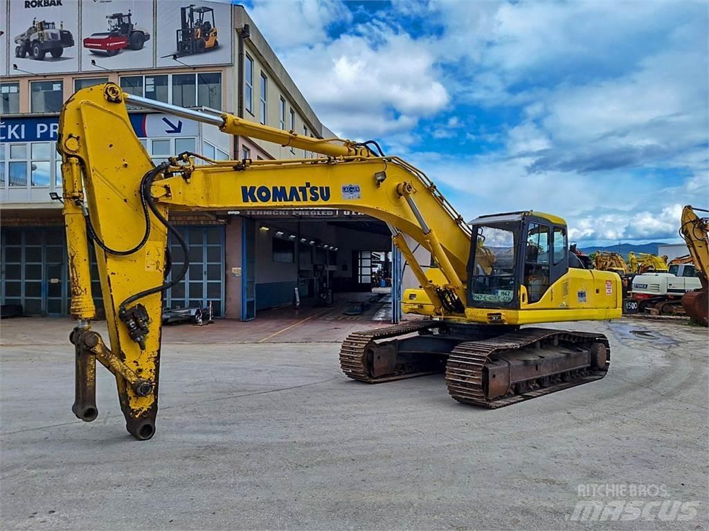 Komatsu PC340NLC-7K Vikšriniai ekskavatoriai