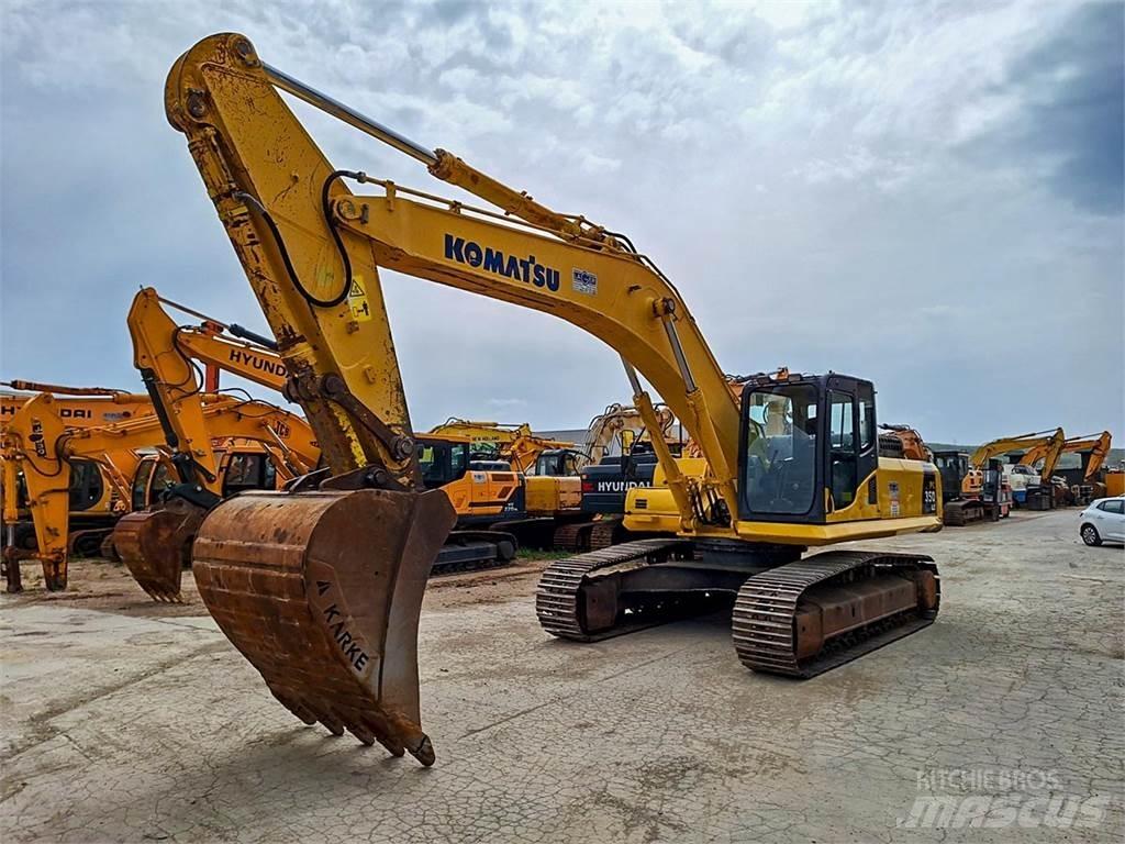 Komatsu PC350LC-8 Vikšriniai ekskavatoriai