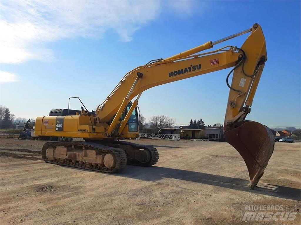 Komatsu PC450LC-7K Vikšriniai ekskavatoriai
