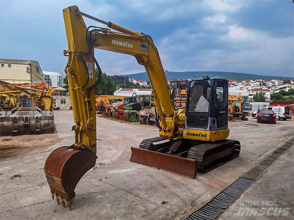 Komatsu PC78MR-6 Mini ekskavatoriai < 7 t