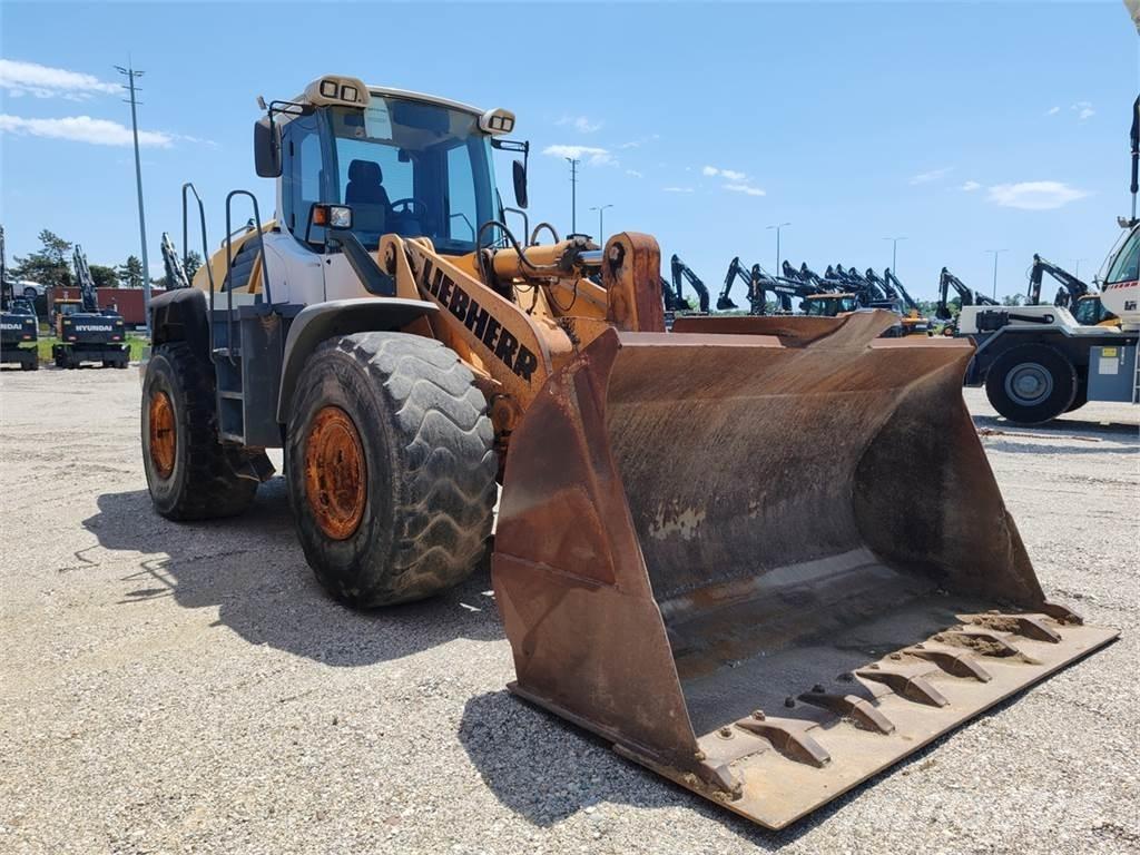 Liebherr L566 Naudoti ratiniai krautuvai