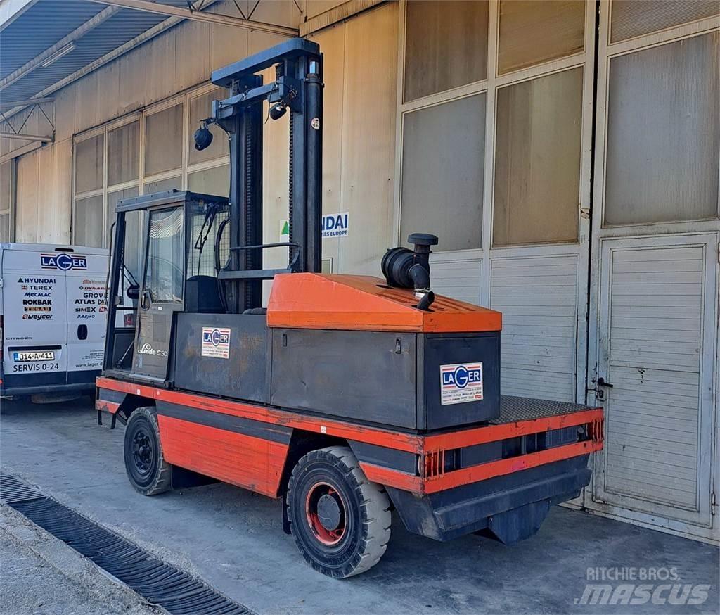 Linde S50 Krautuvai su pakrovimu iš šonų
