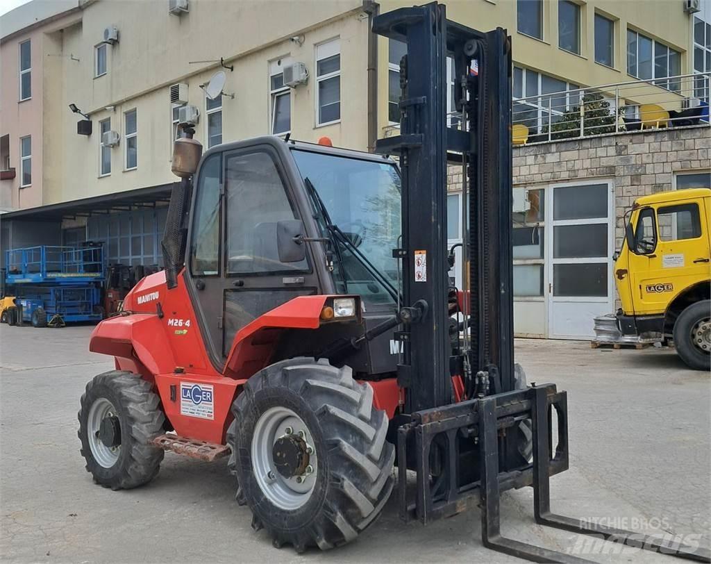 Manitou M26 - 4 Dyzeliniai krautuvai