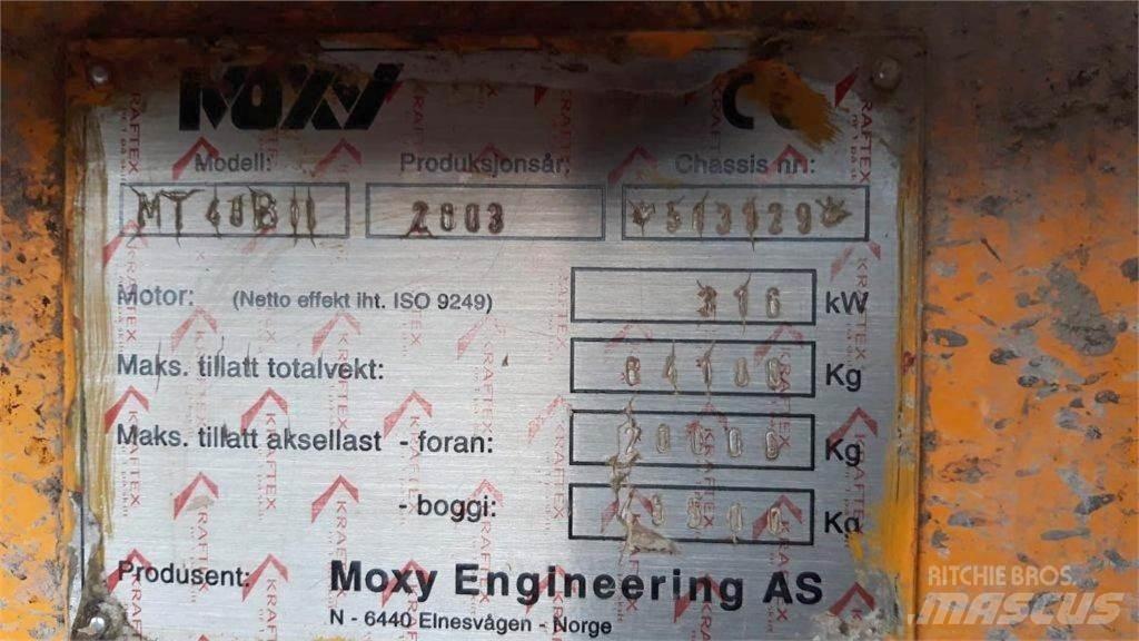 Moxy MT 40B Karjeriniai savivarčiai