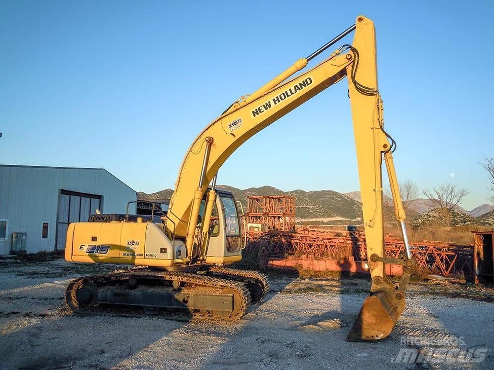 New Holland E215 Vikšriniai ekskavatoriai
